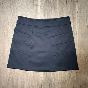 Athleta blue mini skirt with pockets Size S